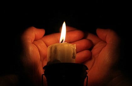 The Candle by Martin Keaveney